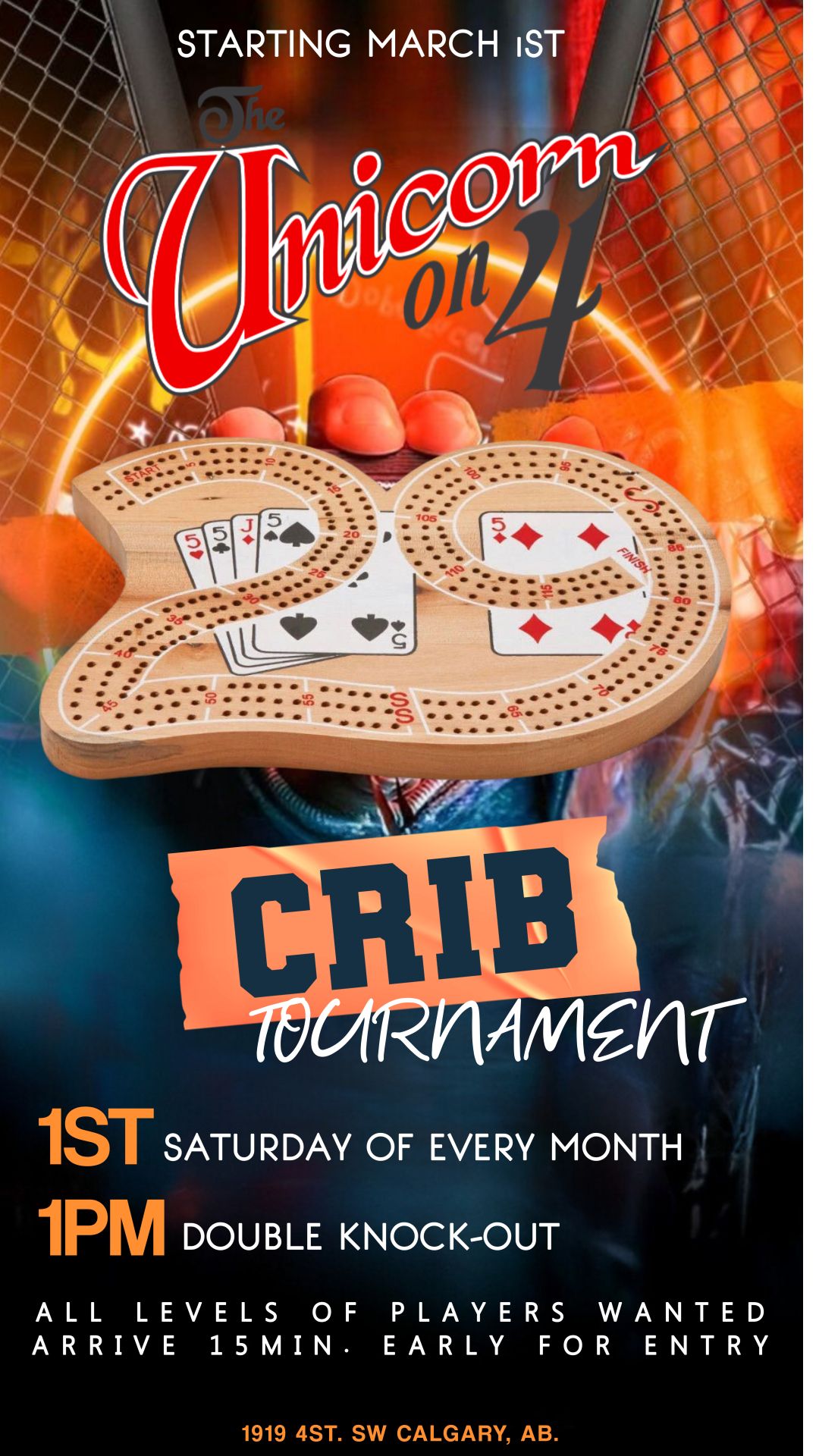 Monthly Crib Tournament