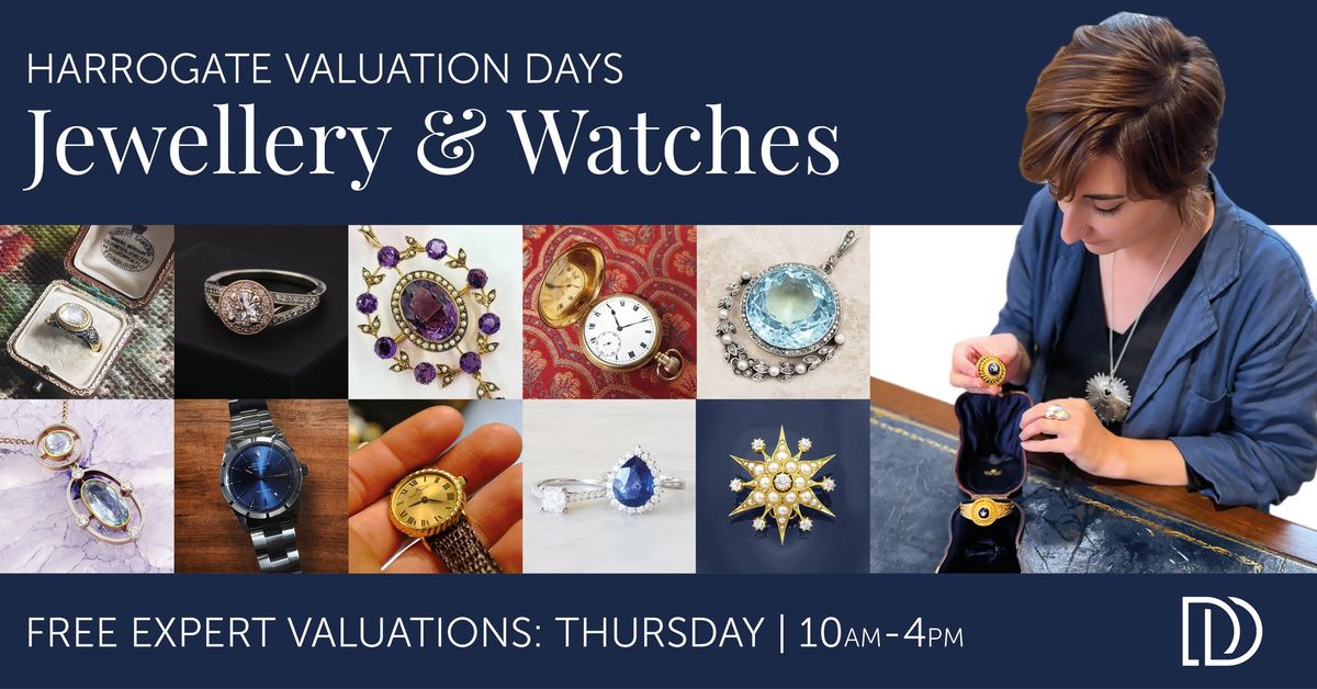 Harrogate Valuations: Jewellery & Watches