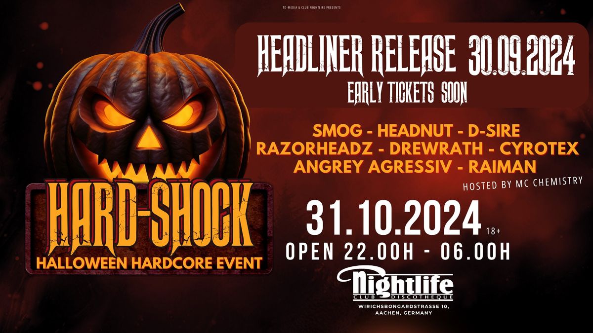 HARD-SHOCK - HALLOWEEN HARDCORE EVENT