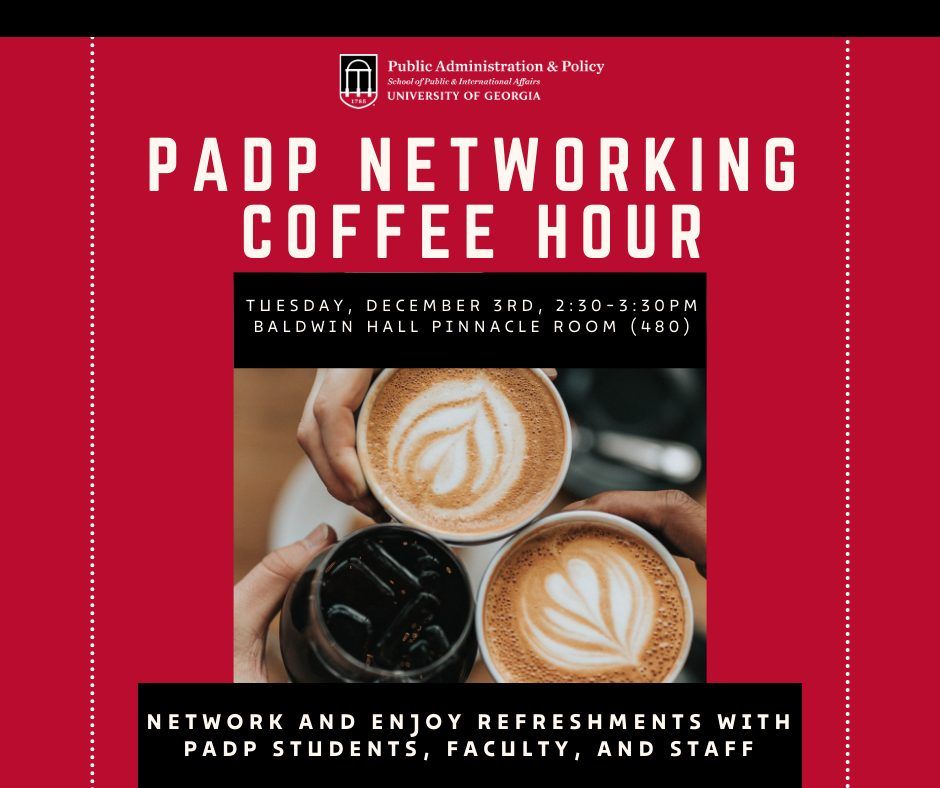 PADP December Networking Coffee Hour