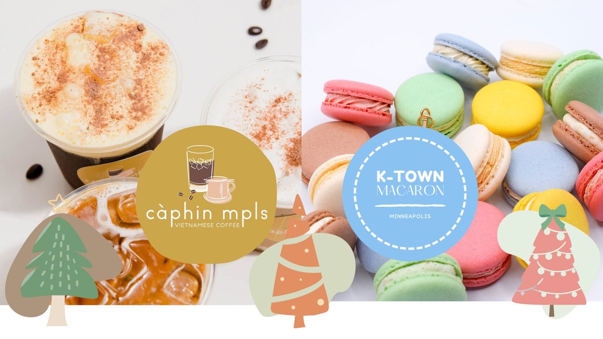 C\u00e0phin Mpls x K-Town Macaron Pop-up