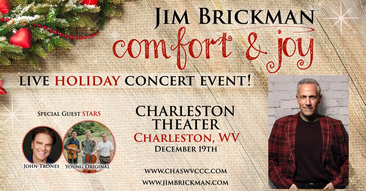 Charleston, WV - Jim Brickman Comfort & Joy LIVE in Concert!