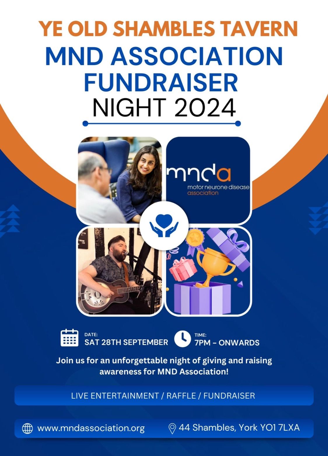 Motor Neurone Disease Charity Evening 