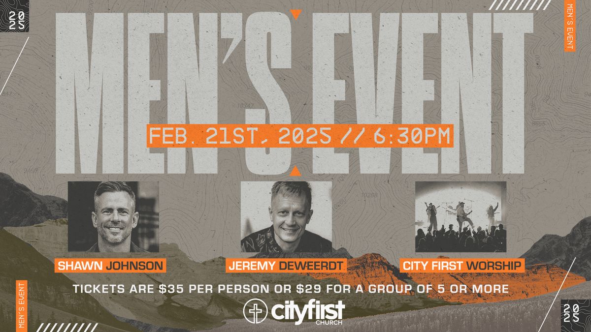 City First Men's Event! (Rockford) 