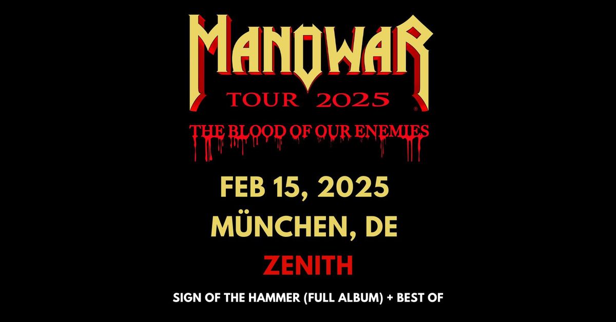 \u201cThe Blood Of Our Enemies\u201d Tour 2025 - Sign Of The Hammer (full album) + Best Of