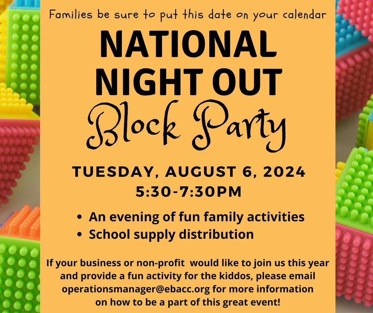 2025 National Night Out Block Party