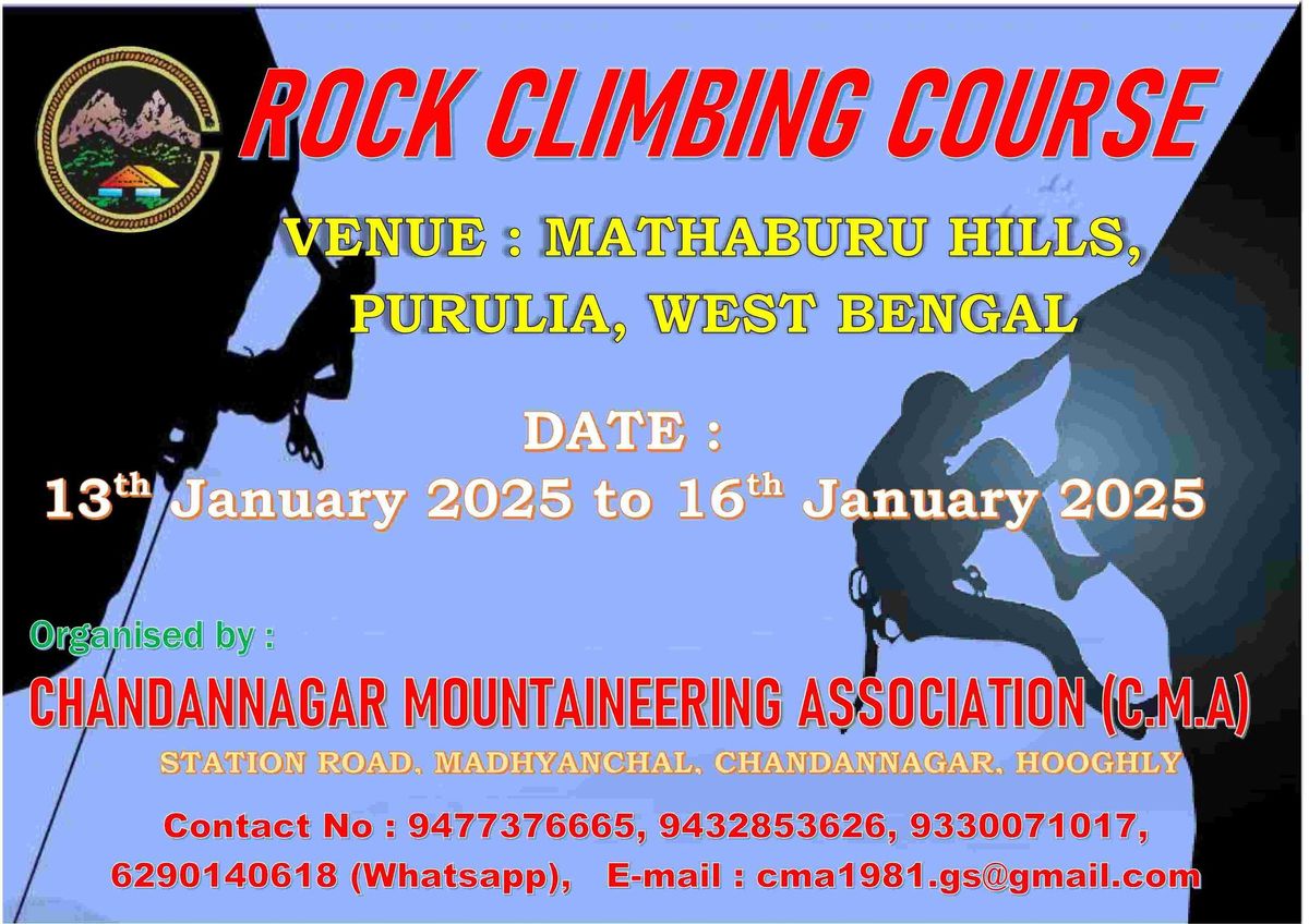 Rock Climbing Course 2024-25