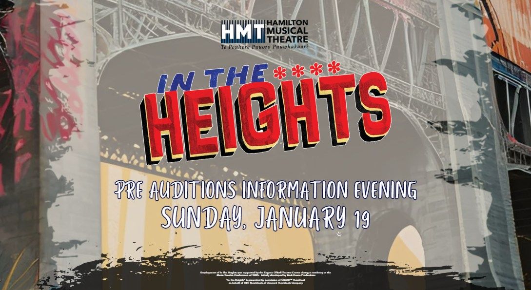 Pre Auditions Information Evening - 'In the Heights'