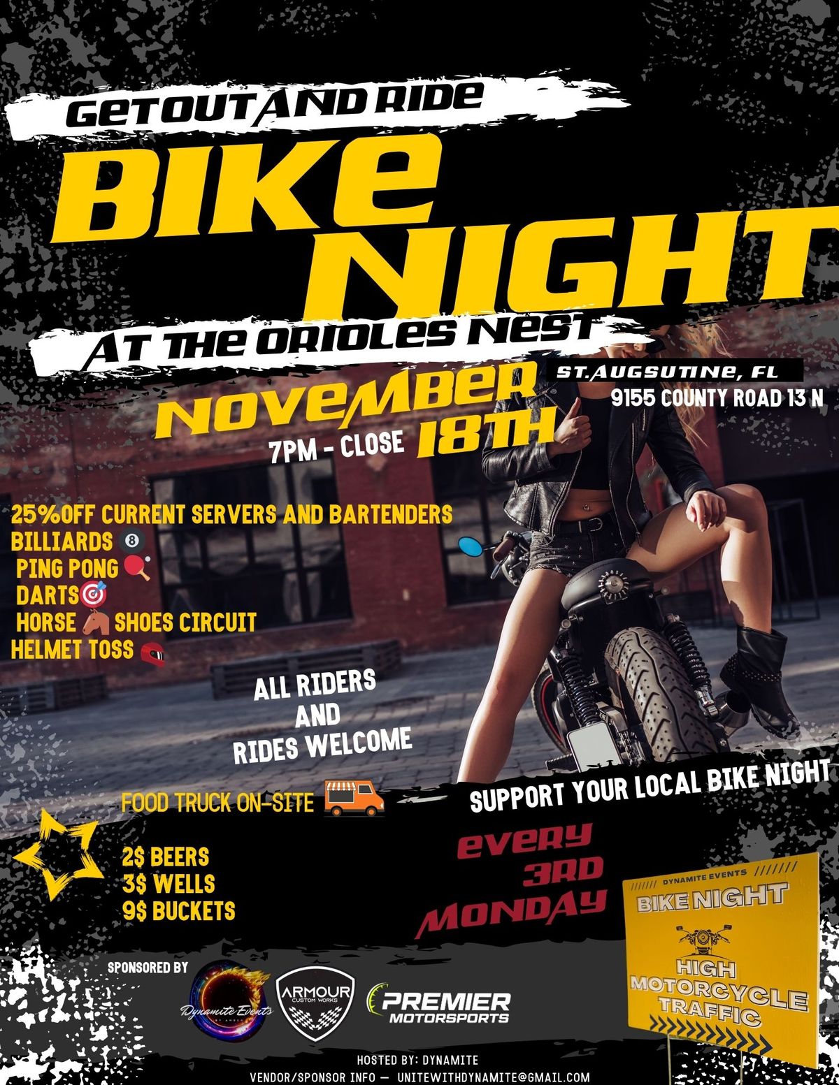 Bike Night Orioles Nest