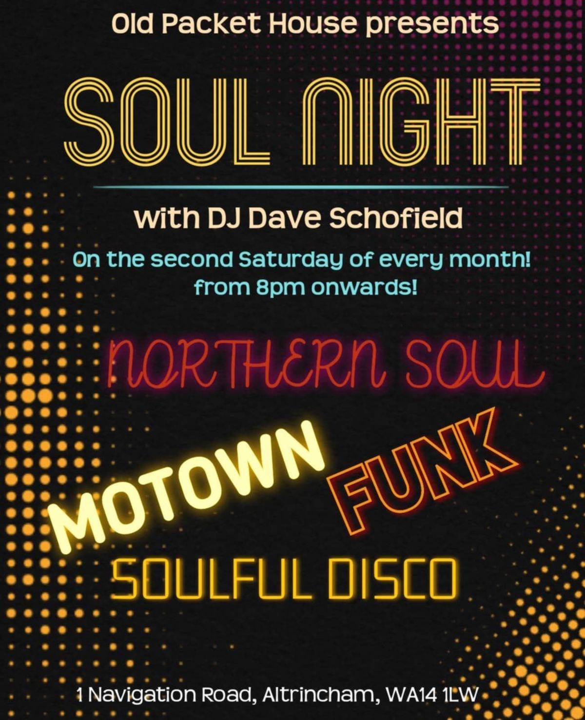 Soul @The Old Packet House ,Altrincham 