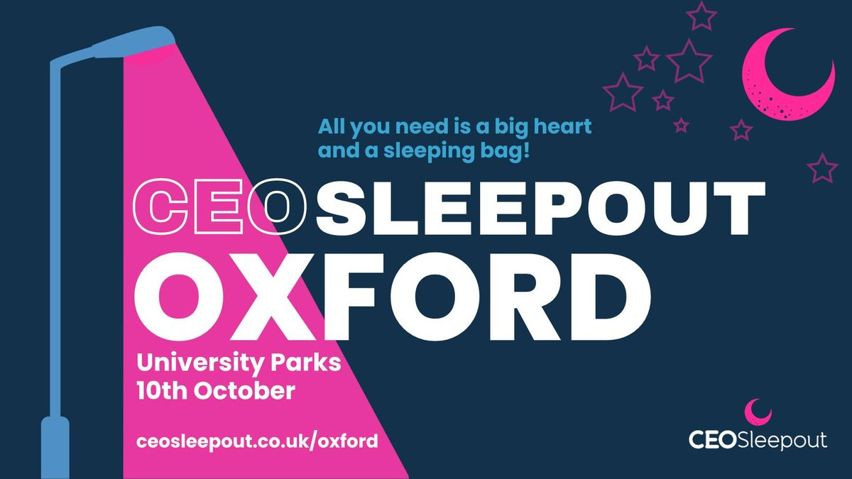 CEO Sleepout Oxford 