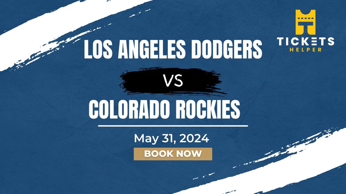 Los Angeles Dodgers vs. Colorado Rockies