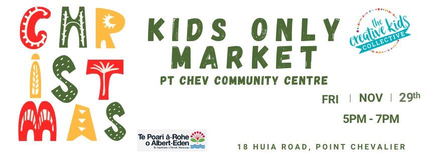 Kids Only Night Market: Christmas Edition in Pt Chev