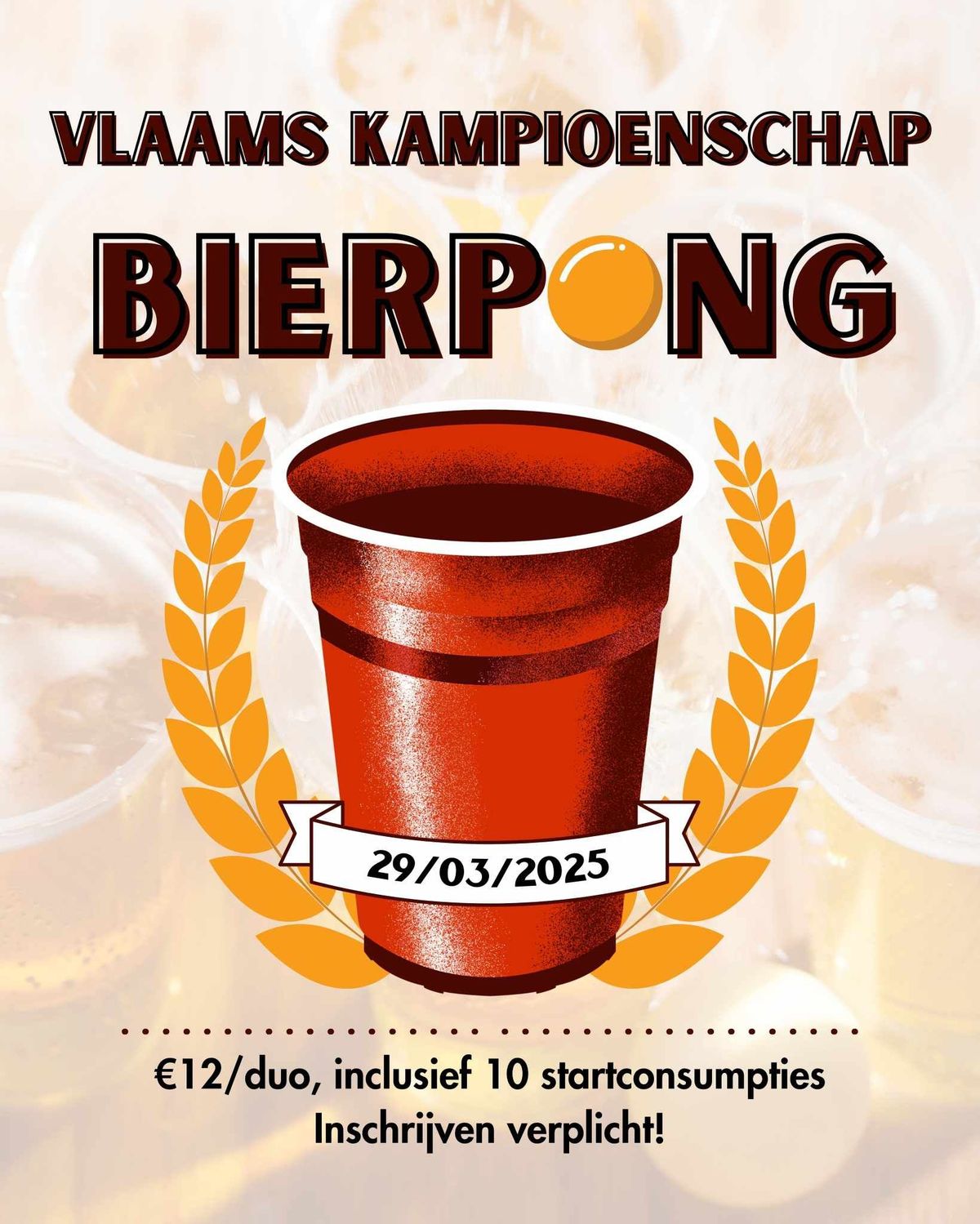 Vlaams Kampioenschap Bierpong 2025