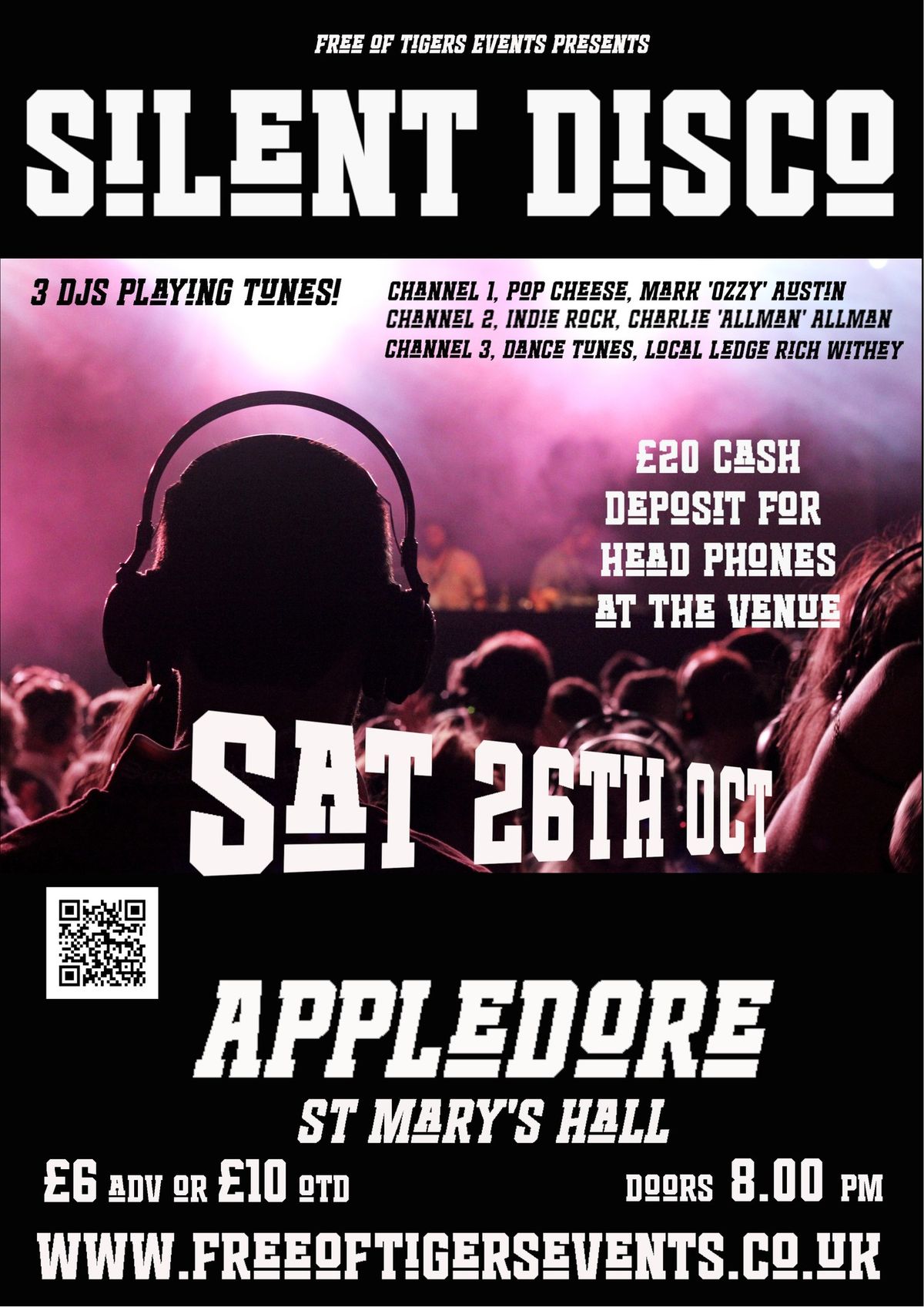 Silent Disco in Appledore!  