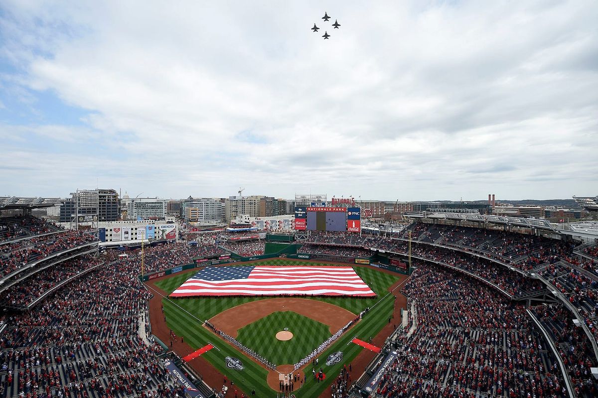 Parking Washington Nationals at Detroit Tigers