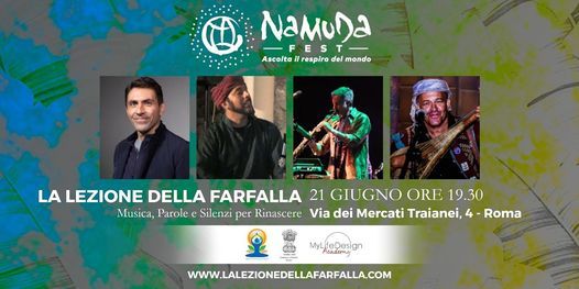 Roma, 21 giugno:  Namuda Fest con Daniel Lumera e The Turban  Project