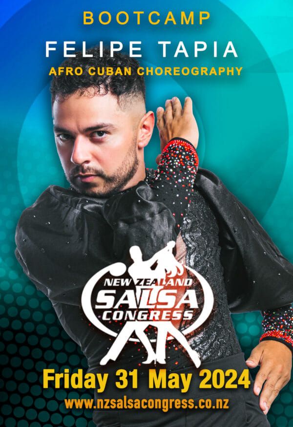 Afro-Cuban Choreography Bootcamp with Felipe Tapia (Chile)