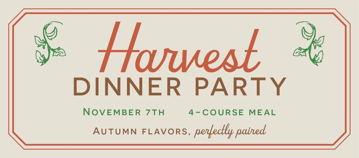 Harvest Dinner Party