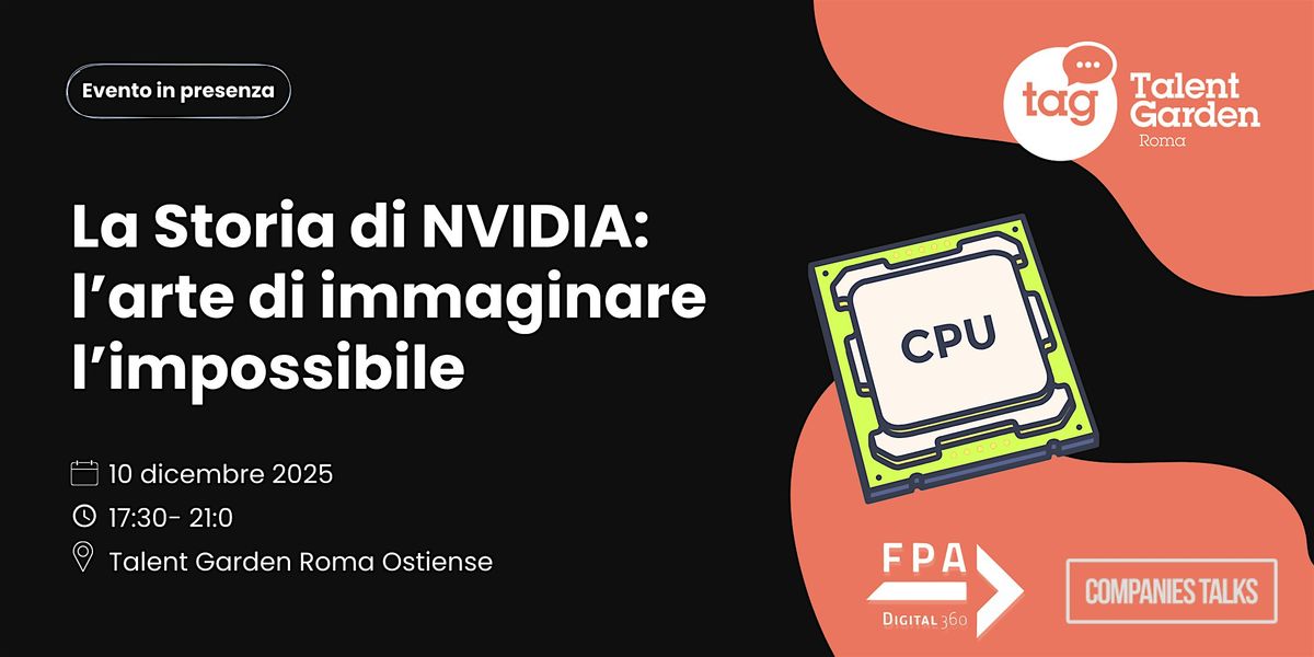 La Storia di NVIDIA \u2013 l\u2019arte di immaginare l\u2019impossibile