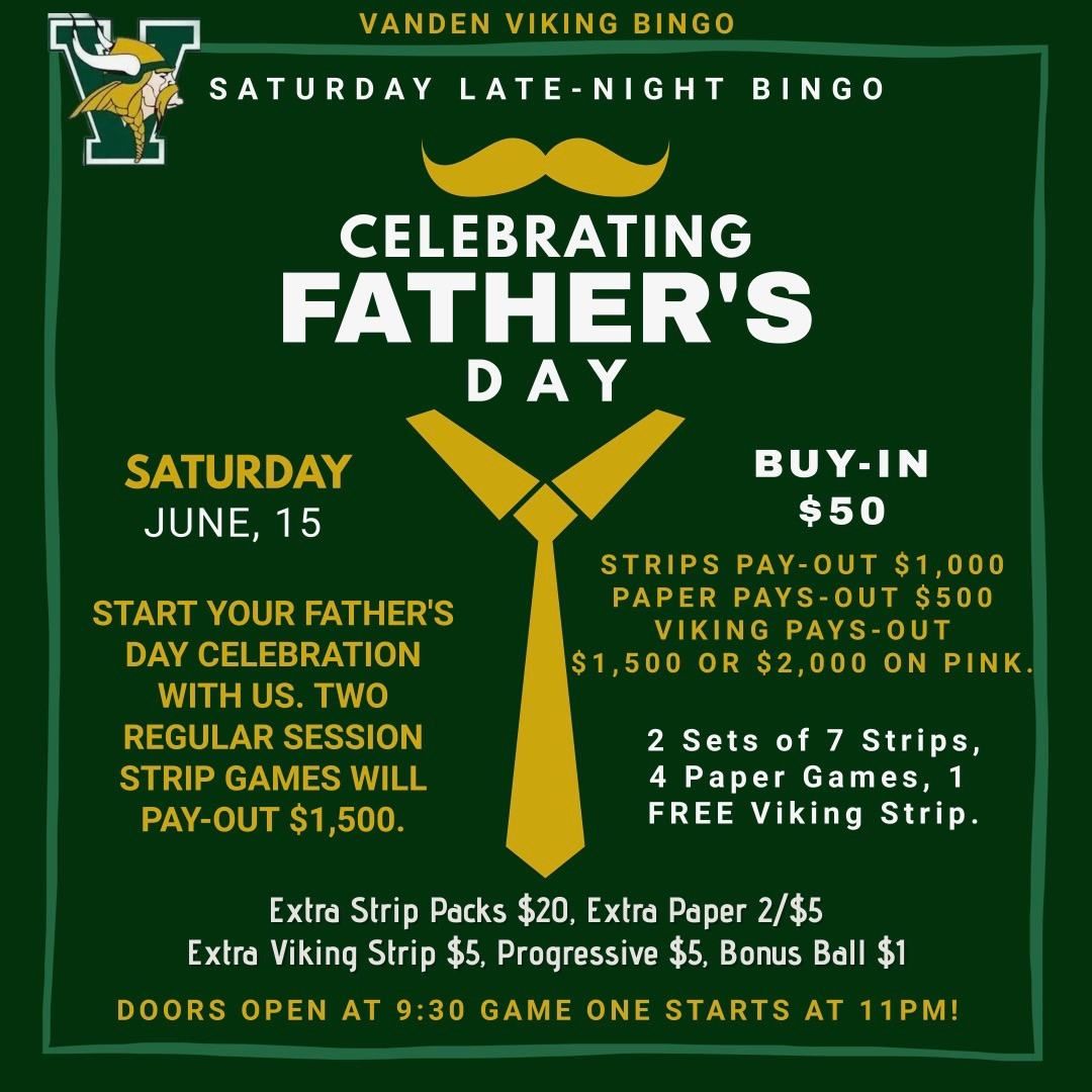 Late night Father\u2019s Day special 