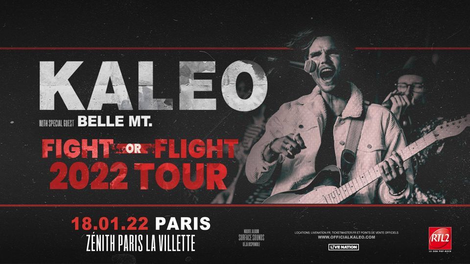 KALEO | Fight or Flight Tour, Paris
