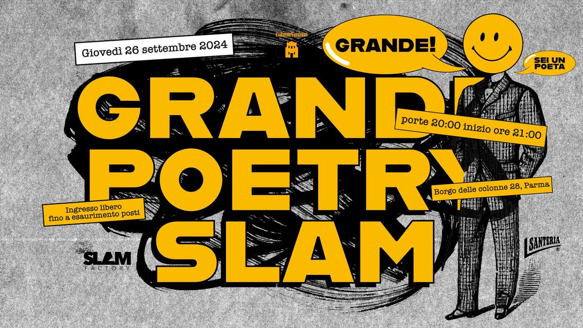 GRANDE POETRY SLAM Parma