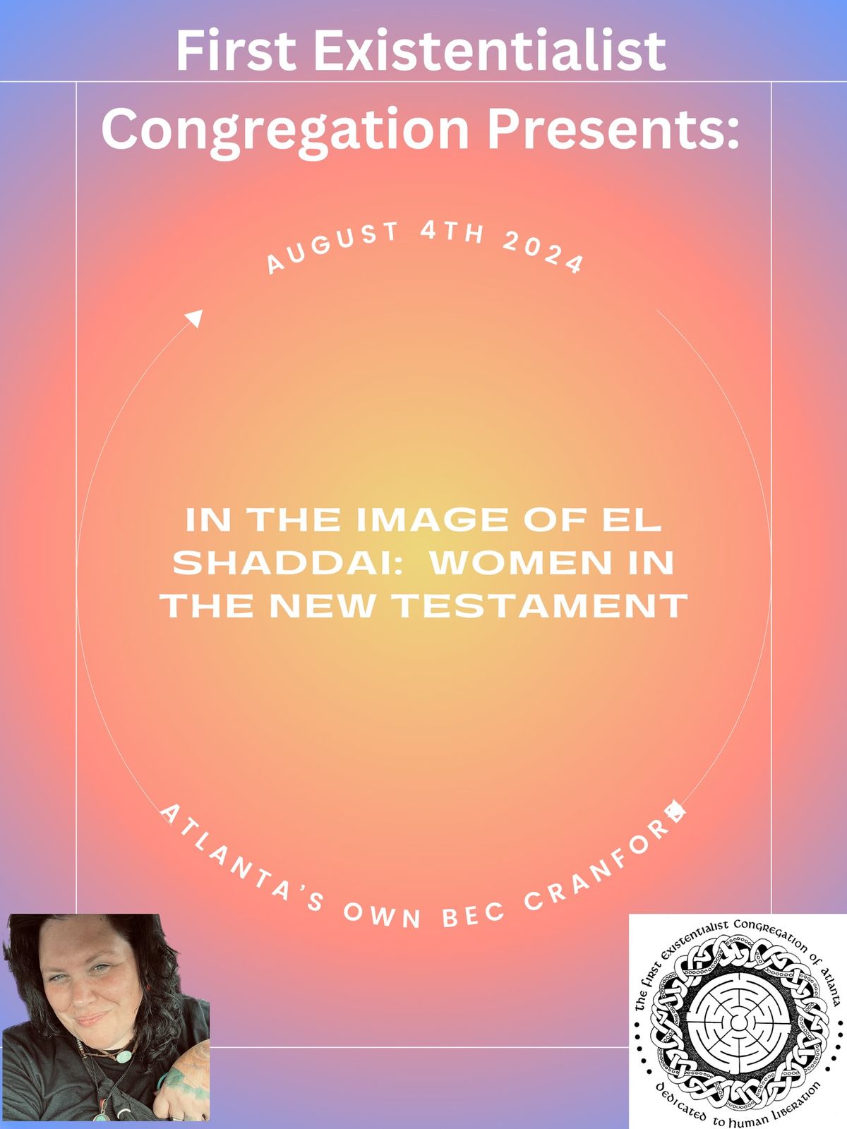 IN THE IMAGE OF EL SHADDAI: Women in the New Testament: A LECTURE