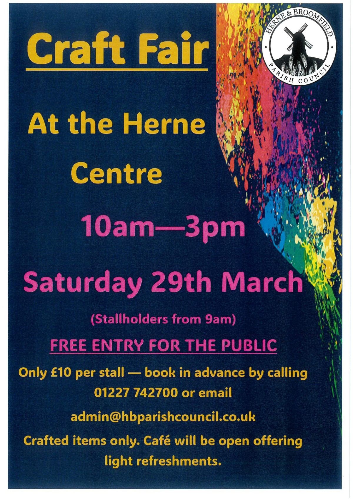 Herne Centre Craft Fair