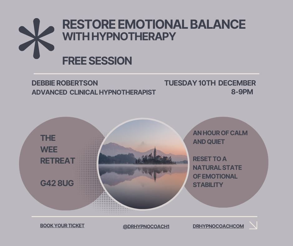 Free Hypnotherapy Session - Restore Emotional Balance