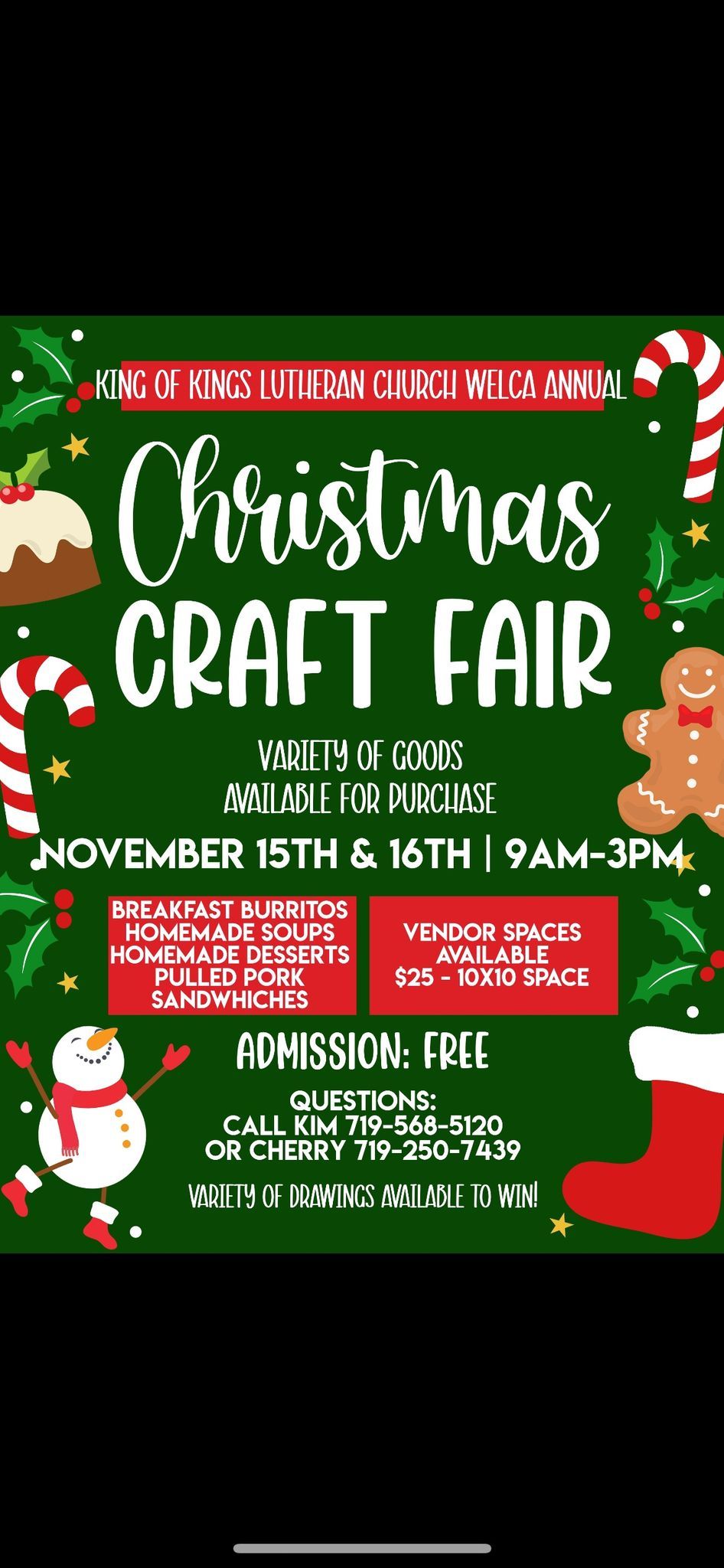 Annual Holiday Craft Fair