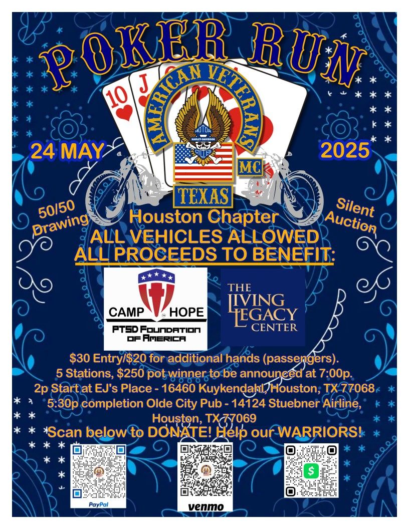 Living Legacy Center and Camp Hope Poker Run