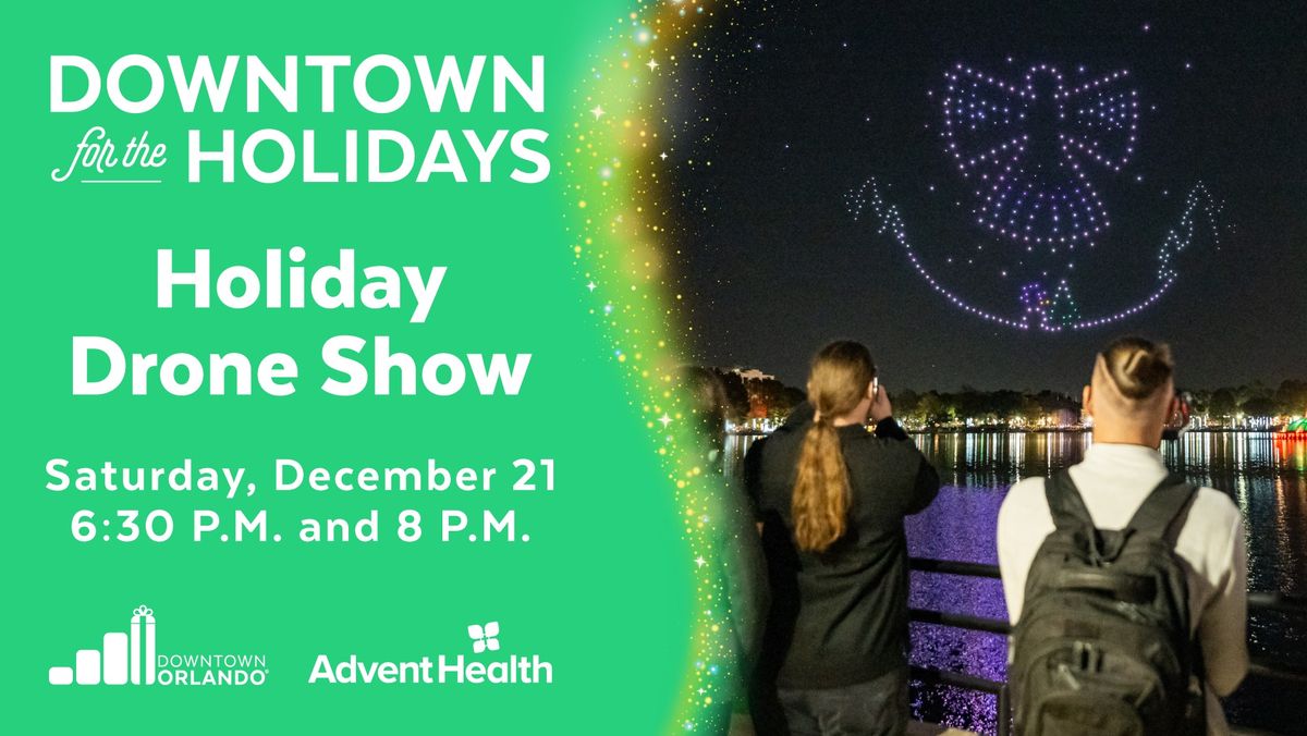 Downtown Orlando Holiday Drone Show