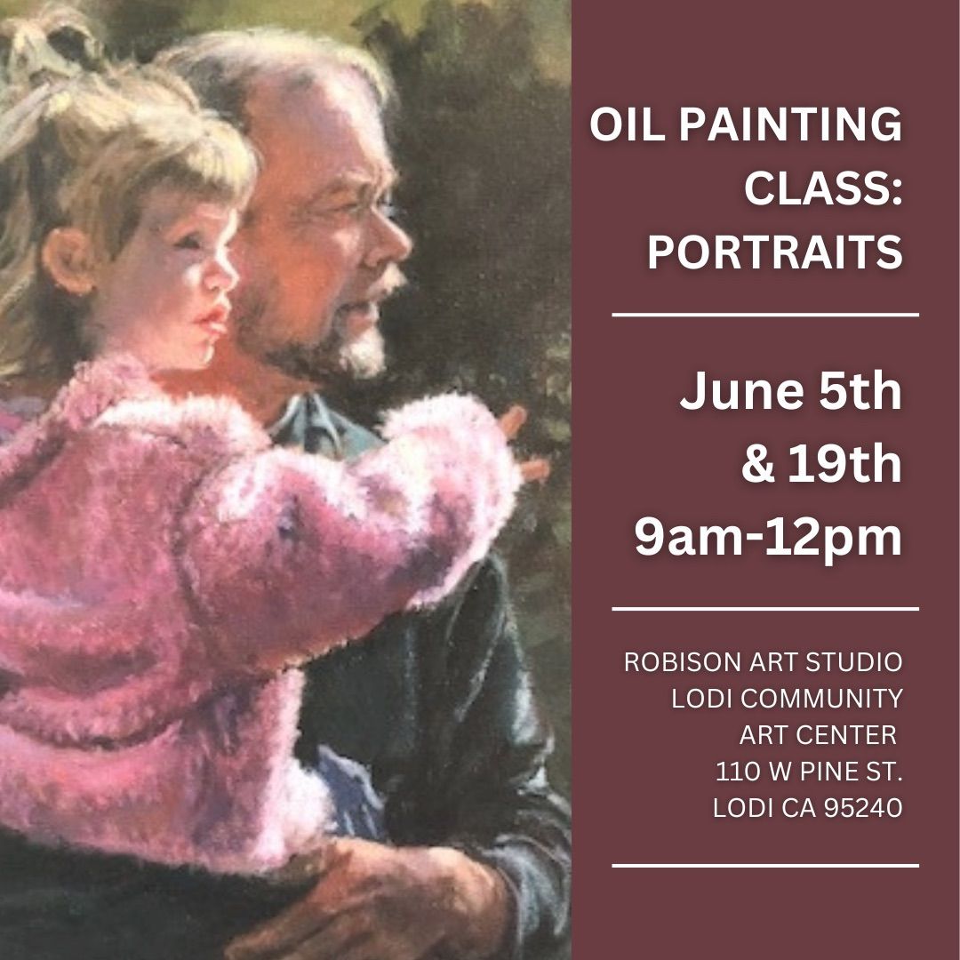 Portrait Oil Painting Class - with Marilyn Eger