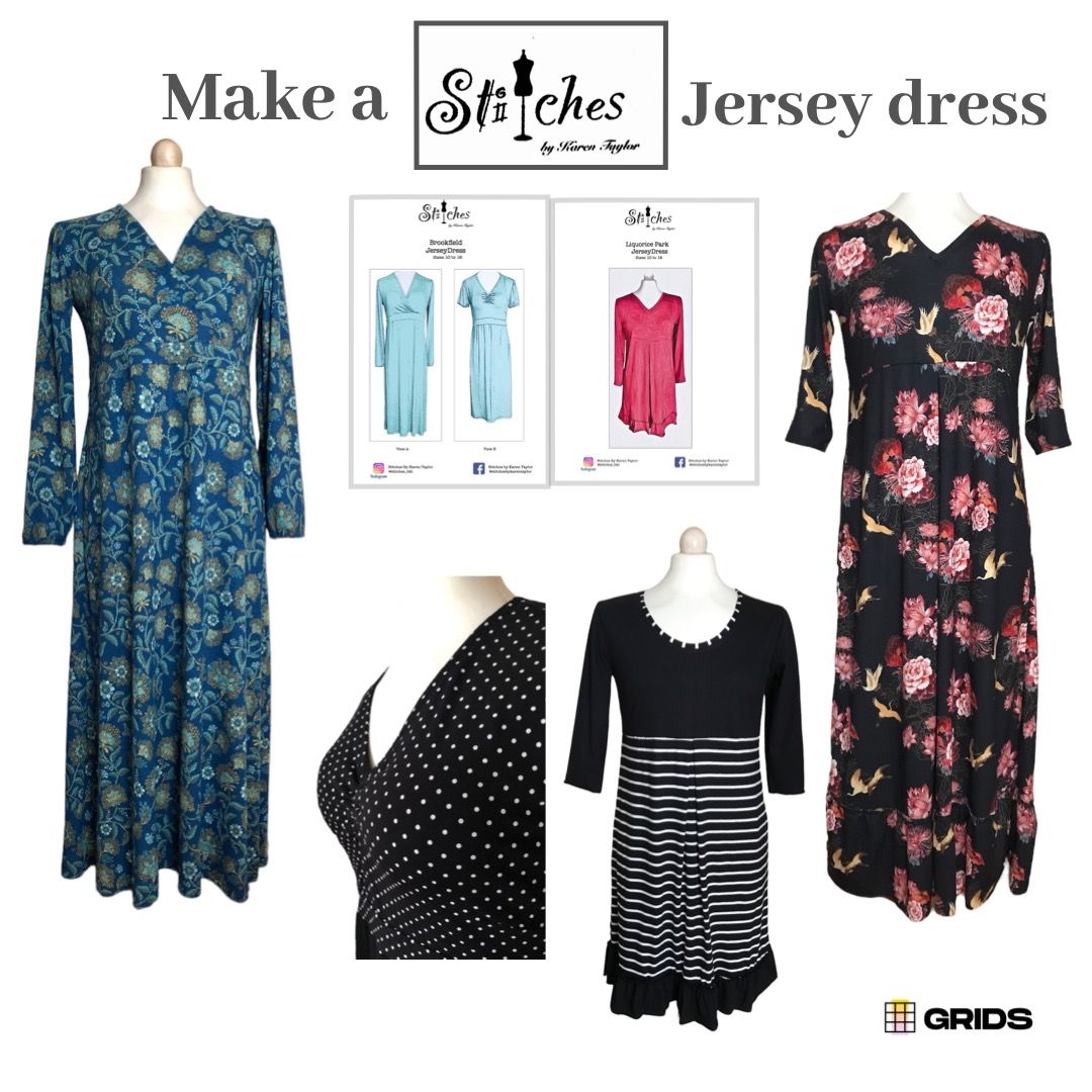 Make a Stitches by Karen Taylor Jersey Dress