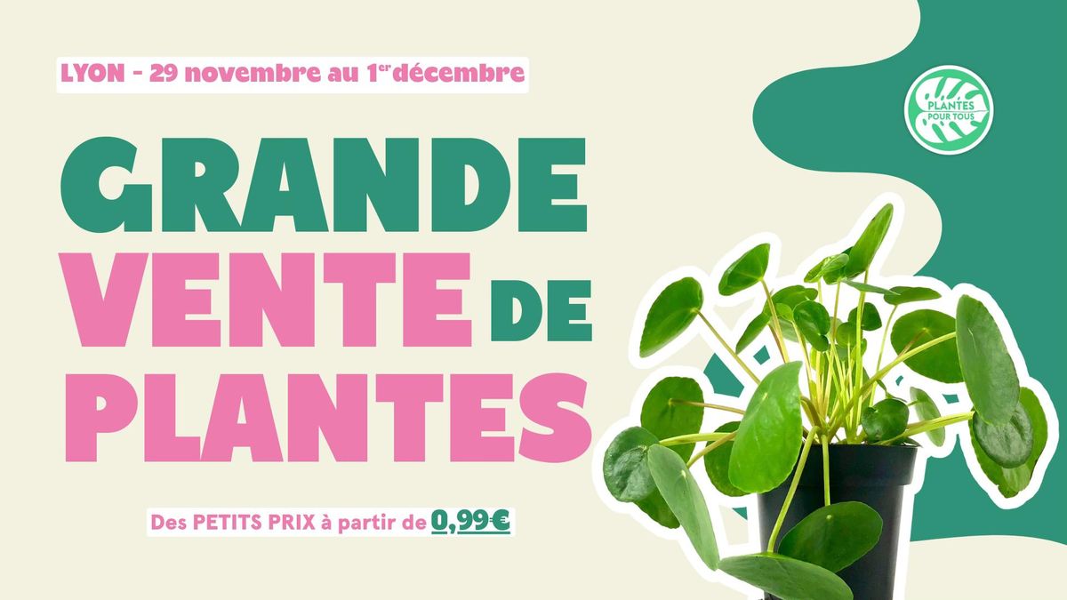 Grande Vente de Plantes Lyon 