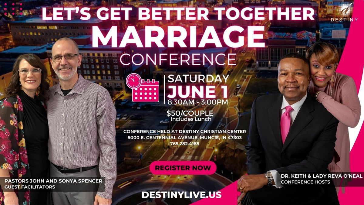 Let's Get Better Together Marriage Retreat