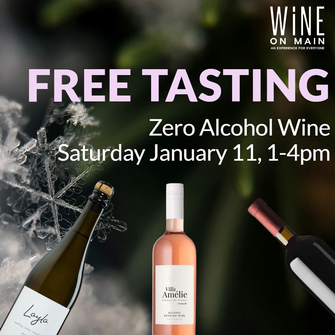 FREE Tasting: Zero Alcohol Wine with Emily from Vinilandia