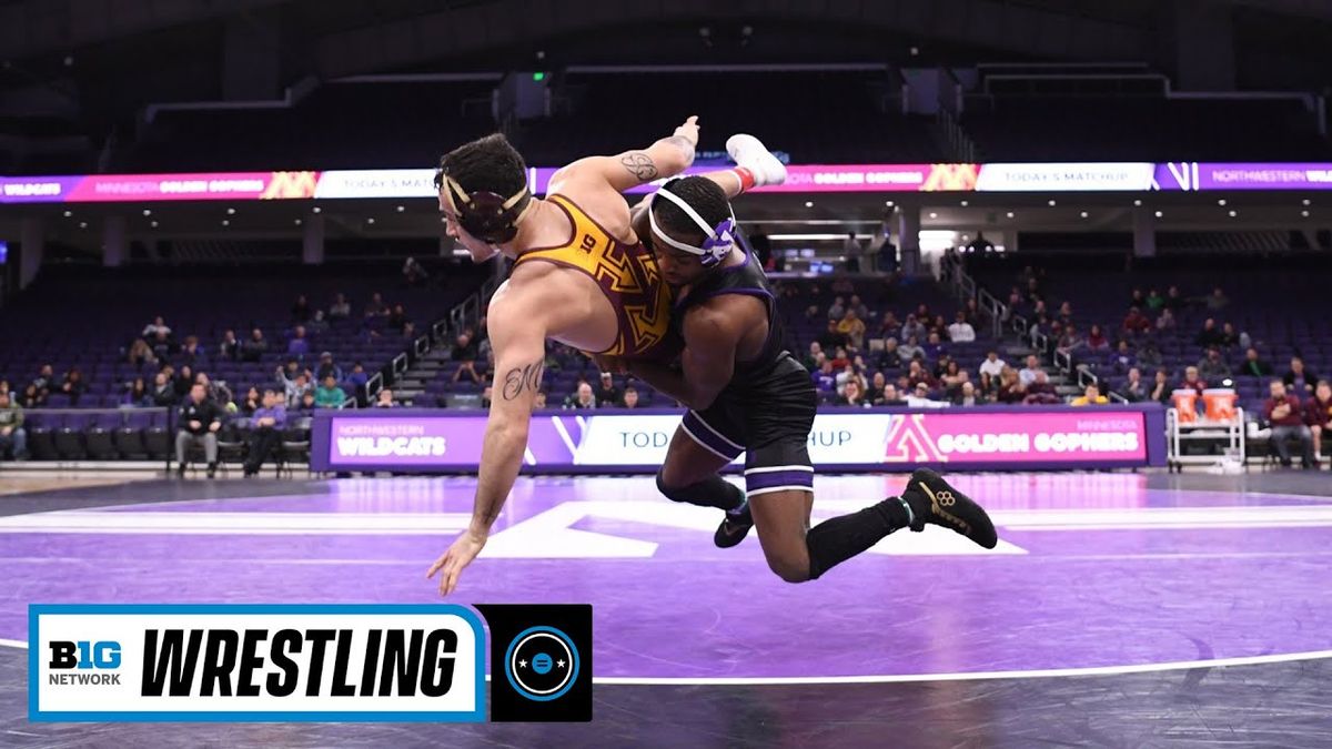 Minnesota Golden Gophers at Northwestern Wildcats Wrestling