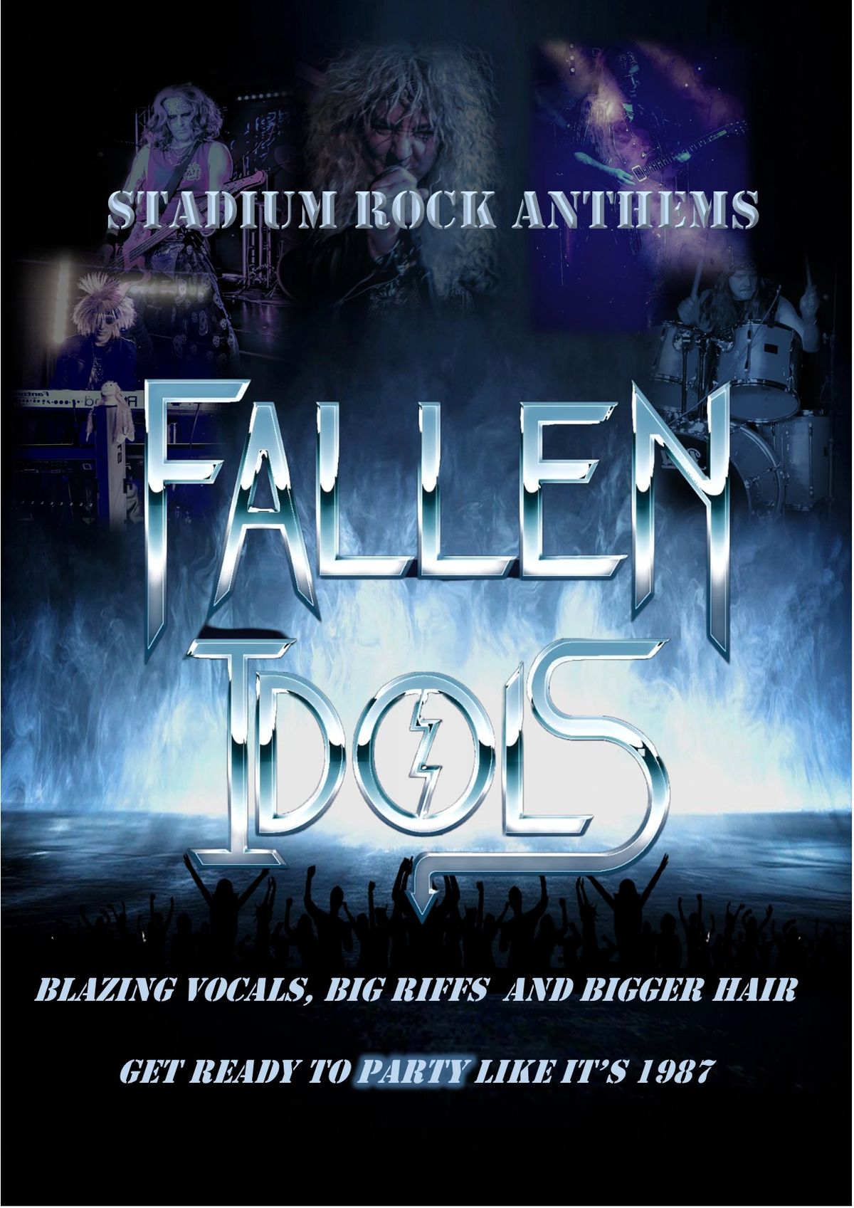 FALLEN IDOLS  - Classic 80s Rock Show at Under the Edge Arts