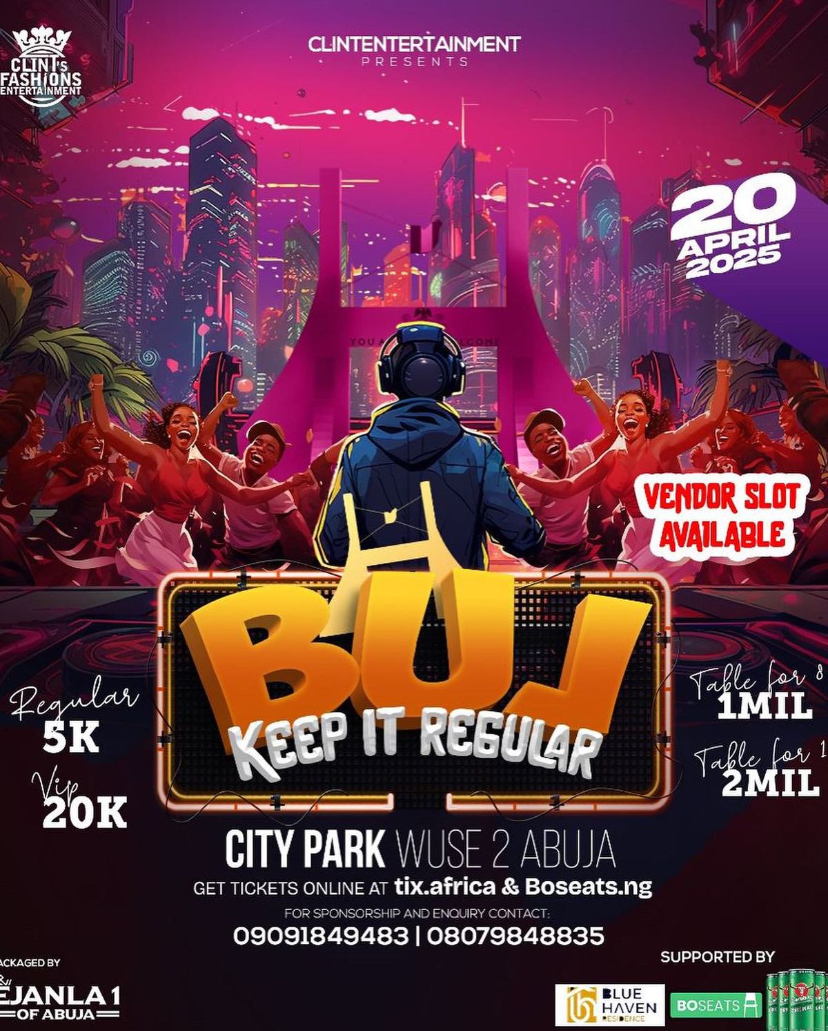 Abuja: Keep it Regular 