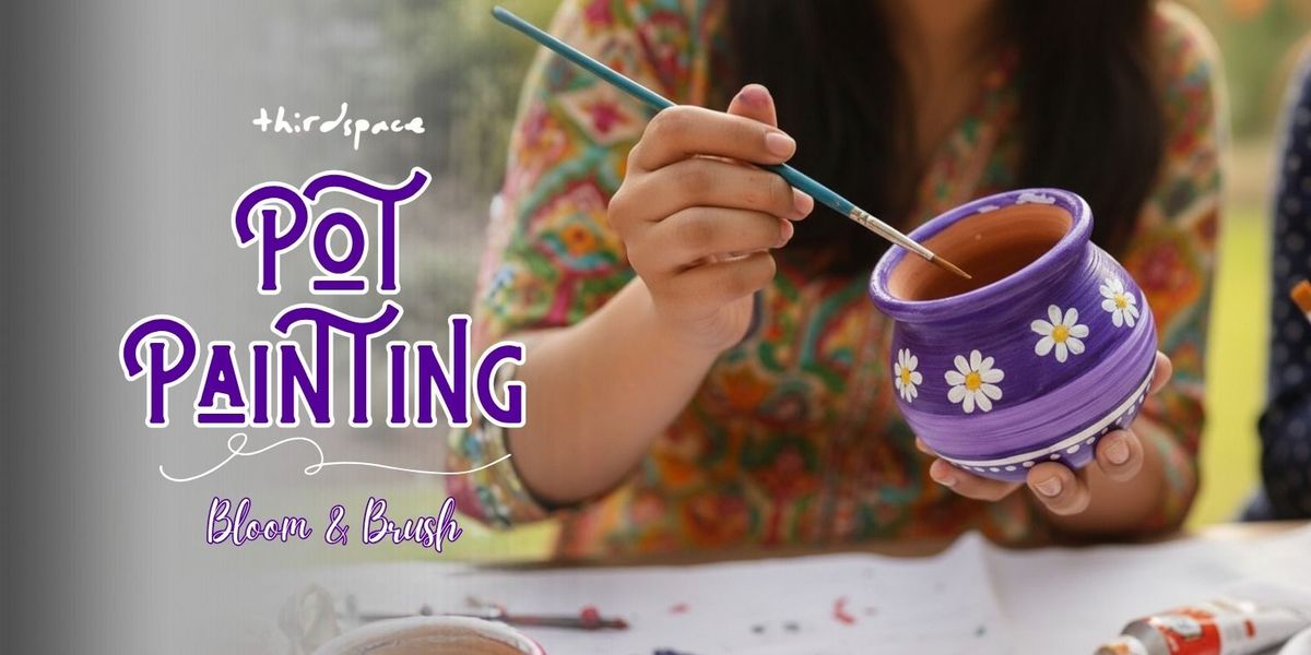 Pot Painting Workshop