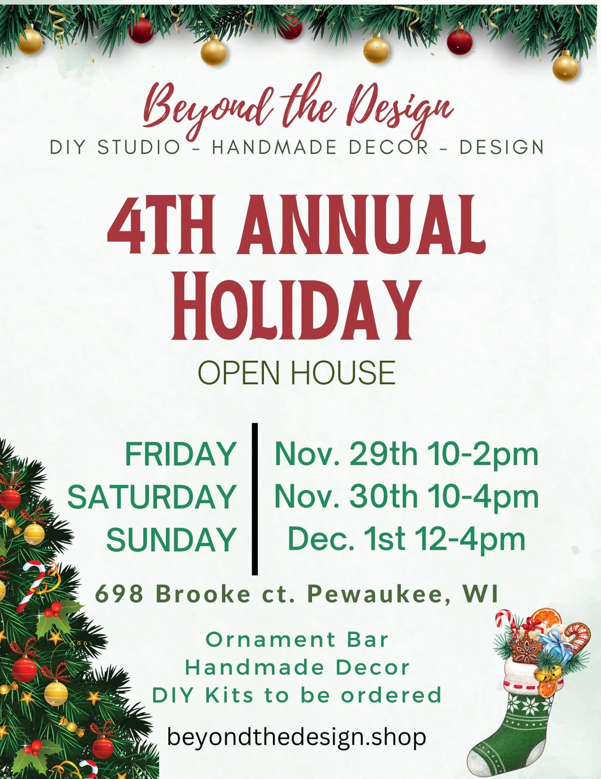 4th Annual Holiday Open House