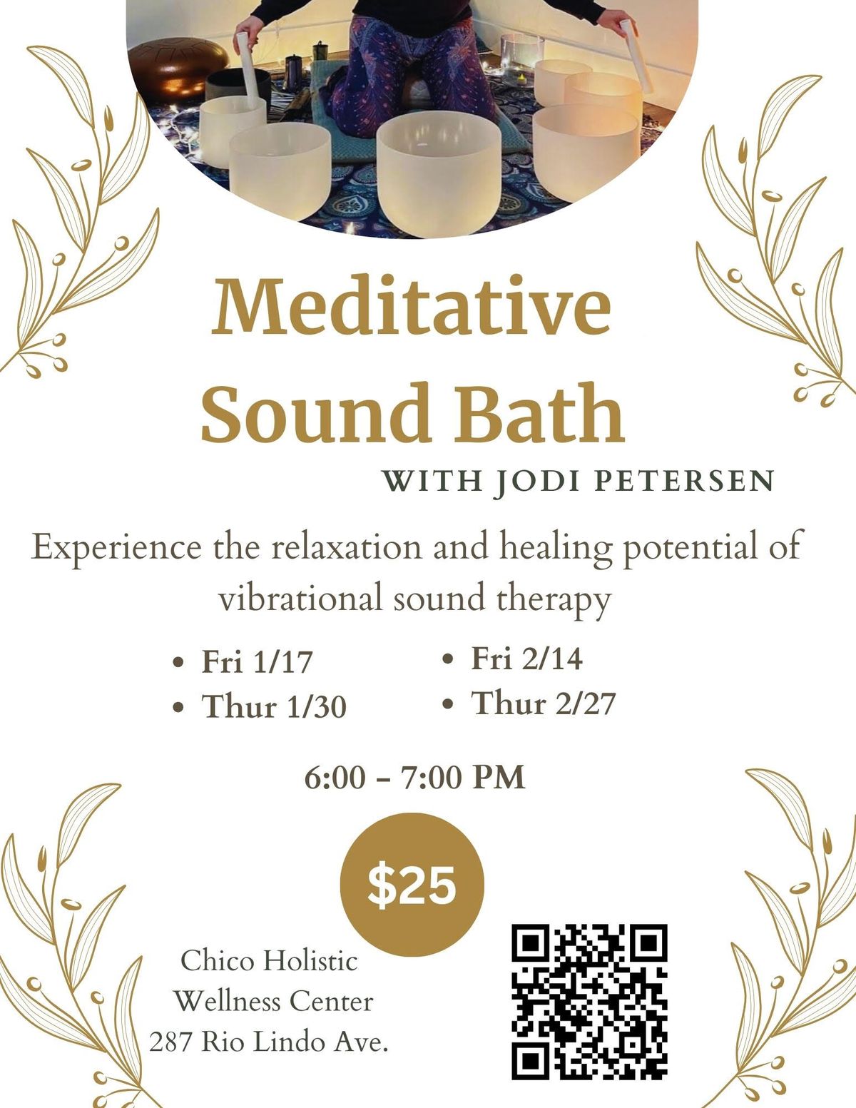 Meditative Sound Bath with Jodi Petersen