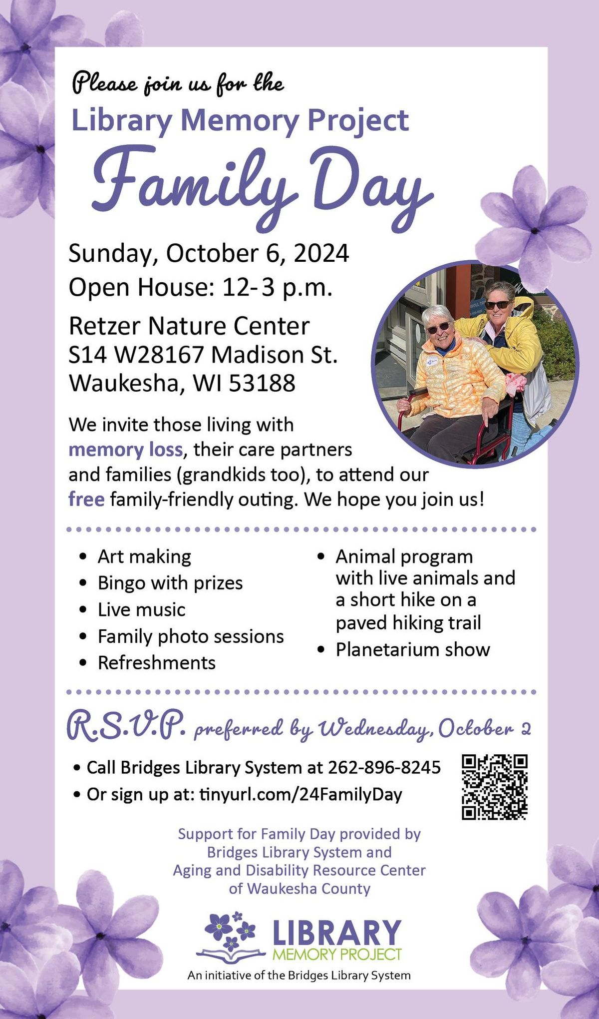 2024 Family Day at Retzer Nature Center