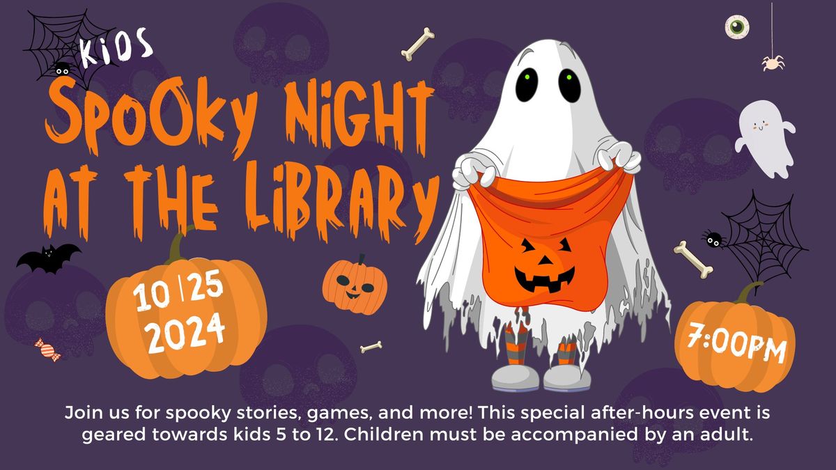 Kids Spooky Night at the Library