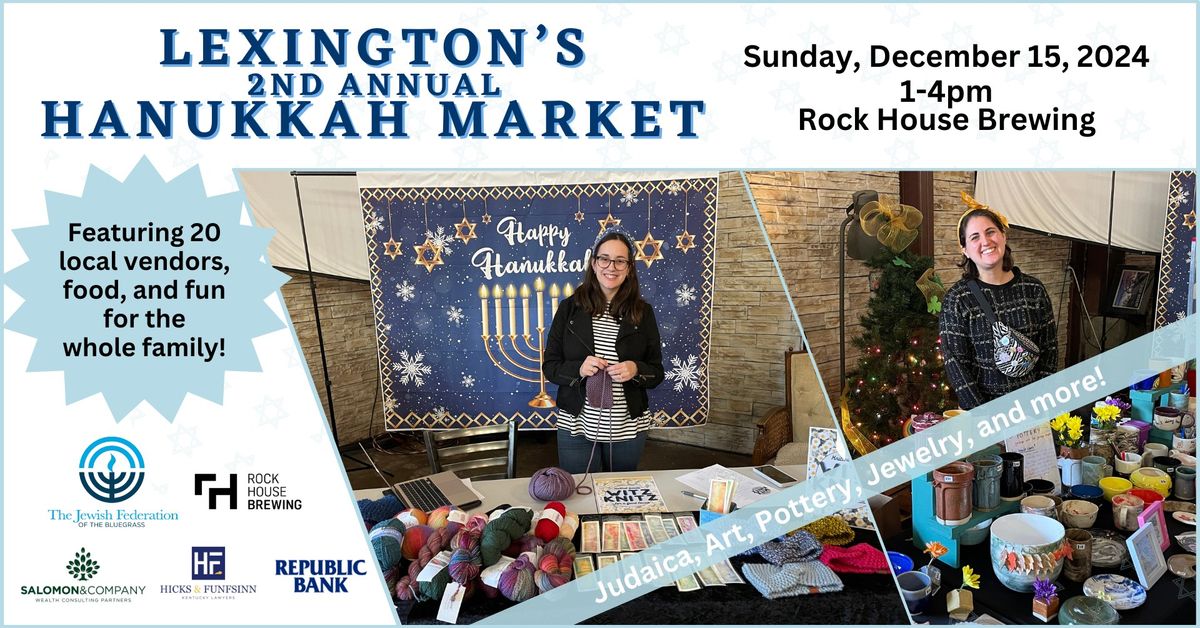 Lexington's 2nd Annual Hanukkah Market