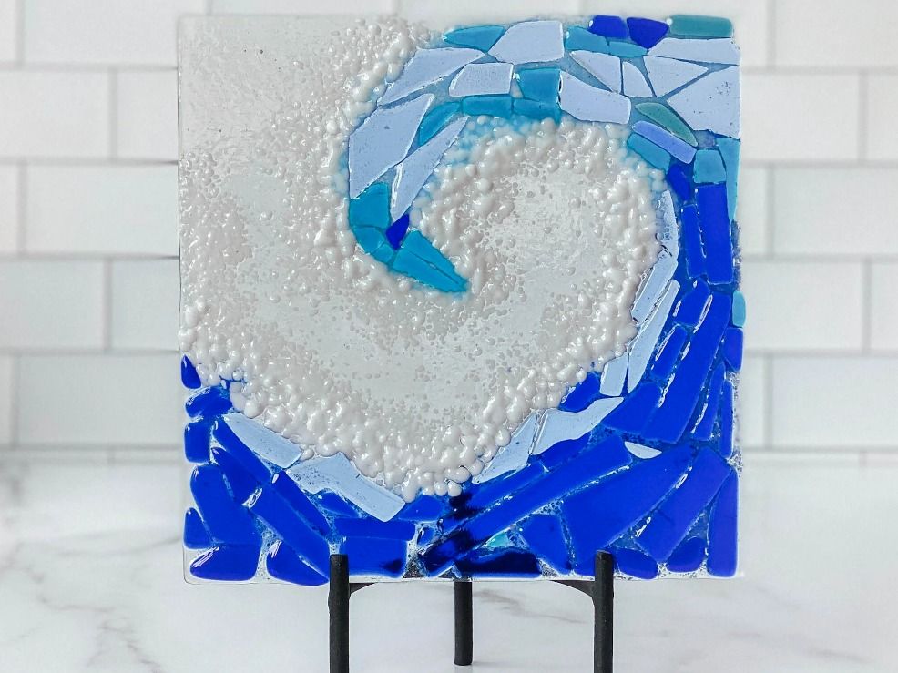 Glass Fusing | Ocean Wave