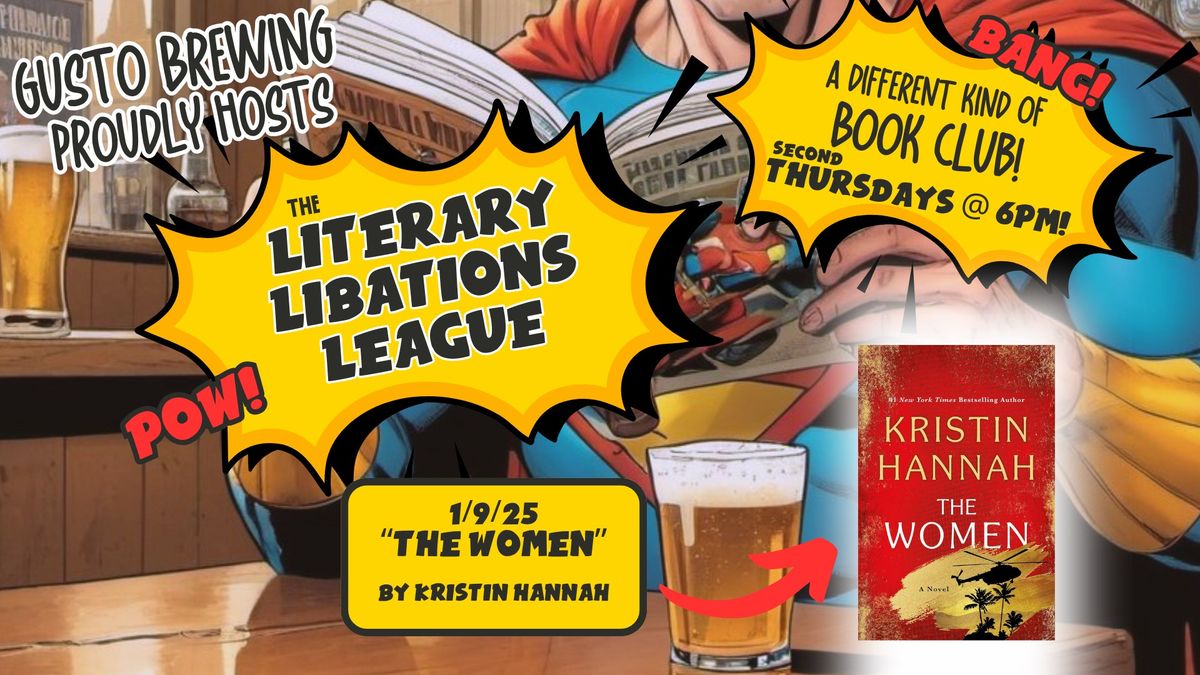 January Literary Libations League Book Club