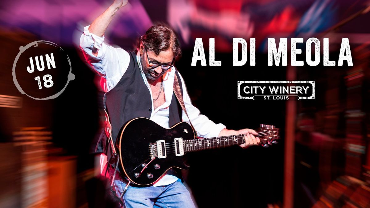 Al Di Meola - 2 Shows! at City Winery STL